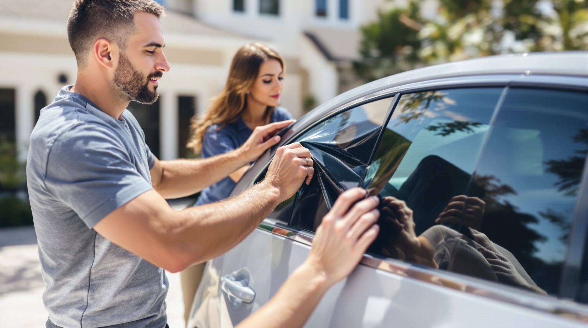 amende vitre teintée