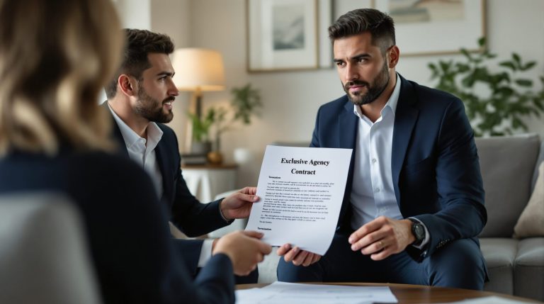 contrat d exclusivité agence immobiliere